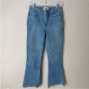PAIGE Women's Straight Leg Jeans in Light Blue, size 27